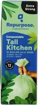 Repurpose, Compostable Kitchen Trash Bag, 12 Count New. Price: $25.99.