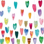 Boston International - Rainbow Hearts Cocktail Napkin C844300 New. Price: $11.00.