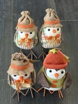 4 Walmart Way To Celebrate Fall Harvest Fabric Birds Table Decor Thanksgiving New. Price: $19.99.