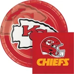 Trendware Kansas City Chiefs Paper Plate & Napkin Party Kit - Serves 16 Fans! New. Price: $28.34.