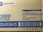 Dixie Ultra Smartstock Series-t Polystyrene Knife Set Black 40/PACK = 960 Knives New. Price: $44.61.