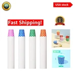 500 Pack 5OZ Multicolor Striped Disposable Cups Eco-friendly Party Essentials New. Price: $36.79.