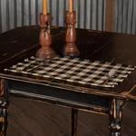 Vhc Brands Burlap Black Check Ebony Cotton 12X18 Placemat, Pack New. Price: $31.09.