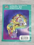 Nativity Set Stamping Kit Christmas Fun Stamps Stampendous! SS119 Vintage 1993 New. Price: $7.50.
