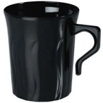 Formal Wedding Flairware Plastic Coffee Mugs 8 Oz Black Pack Tableware New. Price: $5.89.