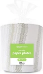 Amazon Basics Everyday Paper Plates, 8.62 Inch, Disposable, 200 Count New. Price: $15.22.