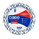 Dixie Ultra Paper Plate, 8.5" (240 Count) New. Price: $37.99.