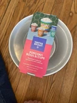 5PC Melamine Popcorn Bowl Set Tabitha Brown Multicolor New. Price: $14.99.