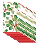 Caspari Gilded Holly Paper Guest Towels Dinner Napkins 15 Pack White New. Price: $12.93.