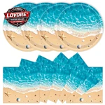 40PCS Beach Plates Napkins Party Supplies, Disposable Standard, Pink New. Price: $15.04.