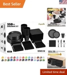 350 Pcs Black Plastic Plates For Party, Disposable Set, Of Ea... New. Price: $101.08.