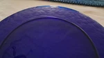 12"X12". 10 Charger Plates. Cobalt Blue. Beautiful And Elegant. Used. Price: $120.00.