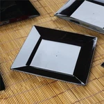 Hard Plastic 6" Dessert Appetizer Plates Wedding Party Home Disposable Tableware New. Price: $10.78.
