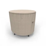 Budge English Garden Round Patio Table Cover, Waterproof Small, Two-tone Tan New. Price: $62.59.