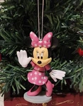Disney Store Minnie Mouse Pink Bow Waving Custom Christmas Ornament Cute New Htf. Price: $13.39.