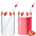 Tessco For You 2 Sets Strawberry Cups Nana 10.1 Ounces, Clear New. Price: $18.69.