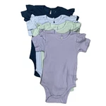 New Honest Baby Clothing 4 Pack Short Sleeve Bodysuits 18 Months Organic Cotton. Price: $19.99.