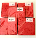 Design Beverage Napkins Red With Metallic Dots 16 Ct. Lot Of 5 Packages New. Price: $12.95.