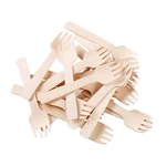 Gmark 4" Mini Wooden Spork 200 Ct, Biodegradable Compostable Birchwood Fork S... New. Price: $24.82.