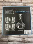 Riedel Cold Drinks 5 Piece Set Clear New. Price: $22.99.