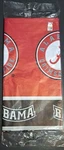 University Of Alabama Crimson Plastic Table Cover "roll Tide" 54" X 108" New. Price: $12.59.