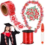 118 Feet Graduation Hawaiian Candy Lei Making Kit 30 Bags 750FT Ribbon Red New. Price: $34.21.