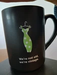 Hallmark "we're Not Old Vintage" Coffee Mug Cup Birthday New. Price: $13.99.