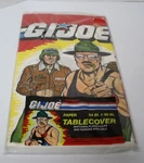 Gi Joe Unique Paper Military 1986 Hasbro Tablecover Hawk And Sgt Slaughter New. Price: $19.34.