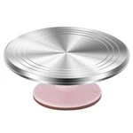 Stand 12 Inch Rotating Aluminium Alloy Turntable Decorating Kootek Cupcake New. Price: $51.99.