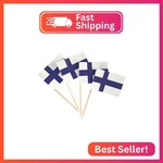 Jbcd Finland Toothpick Finnish Mini Small Cupcake Topper Flags, 200PCS New. Price: $12.83.