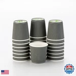 Restaurantware 4 Ounce Ripple Wall Disposable Coffee Cups 500 Insulated Gray New. Price: $147.87.