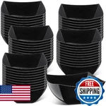 Tanlade 50 Pcs Square Plastic Serving Disposable Snack Salad Small Pa New. Price: $31.04.