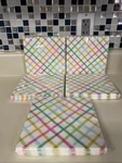 5 ( 30CT Each) Spritz Pastel Plaid Easter Spring Birthday Lunch Napkins Party New. Price: $15.00.