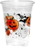 Soft Plastic 16OZ Halloween Party Cups 20CT Pint Glasses, Pumpkin Ghost Print New. Price: $9.95.