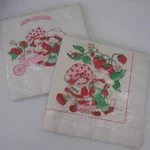 2 Packs Vintage 1977 Nos Strawberry Shortcake Party Napkins Luncheon Birthday New. Price: $19.99.