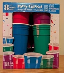 Party Cup Set 32 Oz 8 Piece New. Price: $24.94.