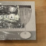 8 Pcs Premium Quality Amscan Wine Goblets Oz / 236ML Plastic Reusable New. Price: $13.99.