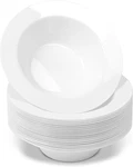 50 Disposable White Plastic Dessert Bowls Small 6 Oz. Premium Heavy Duty Dinne New. Price: $34.99.
