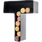 Will's Cork Holder - Metal Monogram Letter (t), Black, Small Wine... New. Price: $14.44.