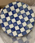 4* Mackenzie Childs Royal Check Dinner Plates Bnib New. Price: $199.00.