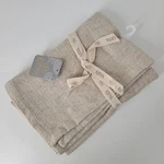 Karma Solid Dinner Napkins Linen Blend Set Of 2 Beige Tan 18X18 Inches New. Price: $11.86.
