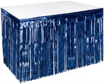Pkgd 1-PLY Metallic Table Skirting Of Size 30" X 14' For Halloween Beistle New. Price: $30.41.