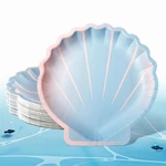 Shell Plates Mermaid For Birthday Decorations Under The Sea Pa... New. Price: $20.95.