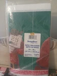 Vintage Designware Santa Claus American Greetings Paper Tablecover 54 X 96" New. Price: $14.99.