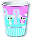 Gender Reveal Pink Blue Cute Baby Shower Party Supplies 9 Oz. Paper Cups New. Price: $9.99.
