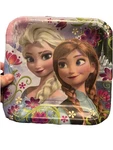 Disney Frozen Square Lunch Plates Birthday Party Supplies 8 Per Package 9 Inch New. Price: $8.00.