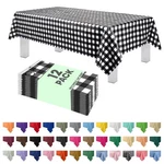 Grandipity 12 Pack Premium Disposable Plastic Tablecloth 54 X 108 Inch.... New. Price: $30.25.