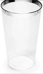 " Occasions 100 Piece Wedding Party Disposable Plastic Tumblers Cups (10 Oz, New. Price: $19.54.