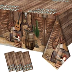 Bbto 3 Pieces Western Tablecloths Cowboy Party Decorations Birthday Cover New. Price: $15.77.