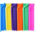 100 Pcs Jumbo Plastic Boba Straws Disposable Smoothie For Milkshakes New. Price: $15.69.